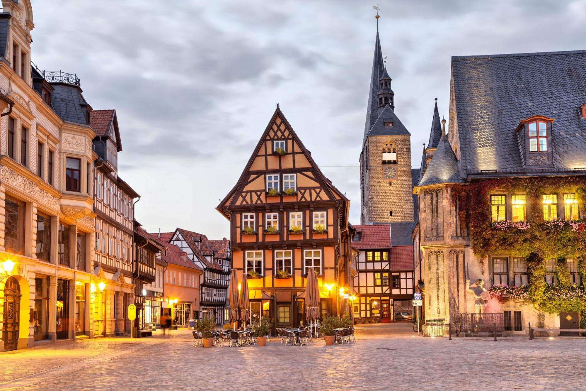 Fewo Lange Gasse 4 - 2 Obergeschoss Inkl Parkplatz Quedlinburg Bagian luar foto